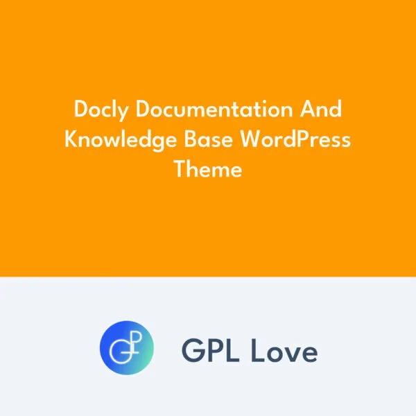 Docly Documentation And Knowledge Base WordPress Theme