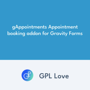 gAppointments Appointment booking addon para Gravity Forms