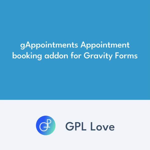 gAppointments Appointment booking addon para Gravity Forms gAppointments Appointment booking addon para Gravity Forms