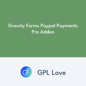 Gravity Forms Paypal Payments Pro Addon