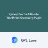 Qubely Pro The Ultimate WordPress Gutenberg Plugin