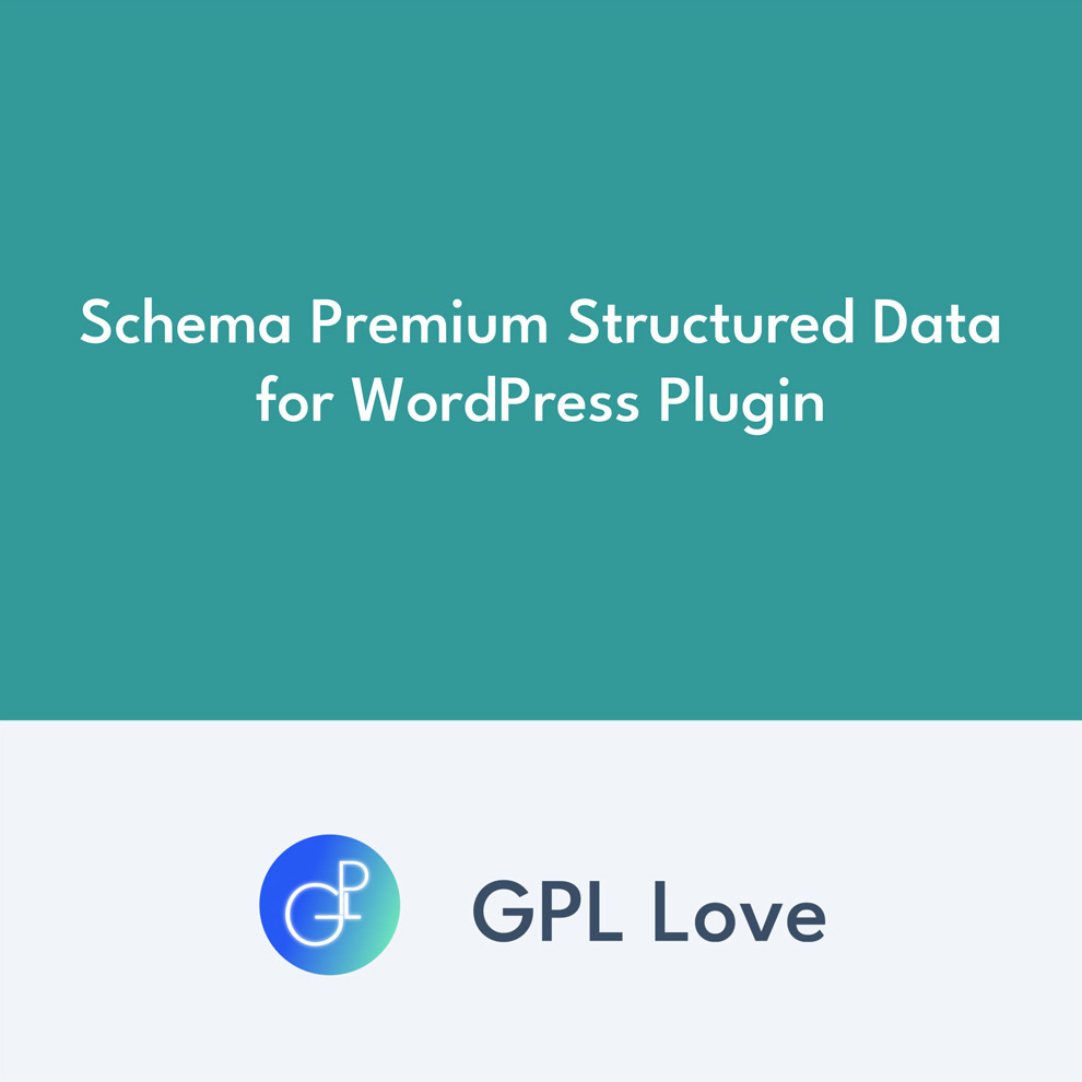 Schema Premium Structured Data para WordPress Plugin