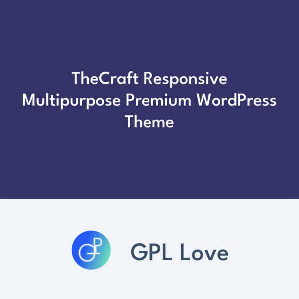 TheCraft Responsive Multipurpose Premium WordPress Theme TheCraft Responsive Multipurpose Premium WordPress Theme