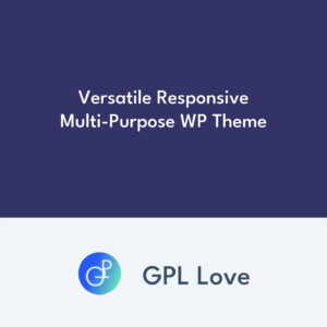 Versatile Responsive Multi-Purpose WP Theme