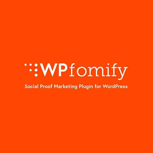 WPfomify Social Proof et Fomo Marketing Plugin