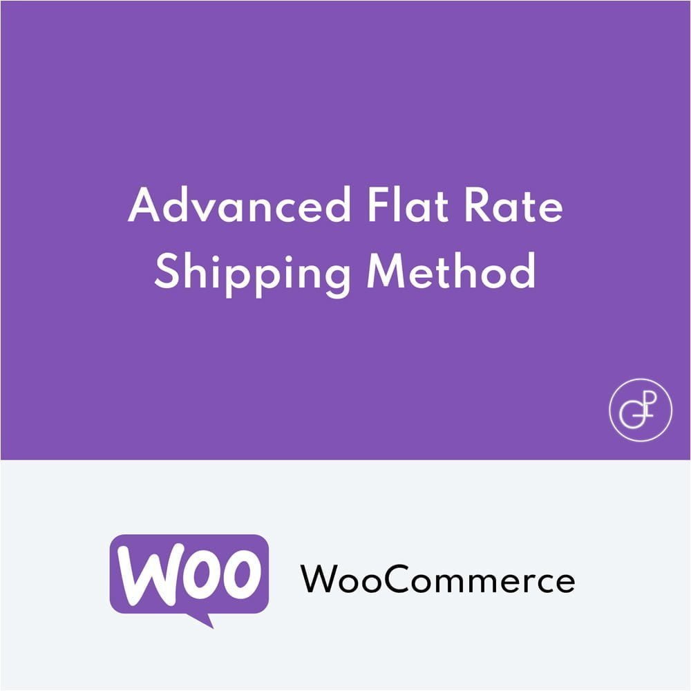 Advanced Flat Rate Shipping Method pour WooCommerce