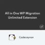 All in One WP Migration Unlimited Extension