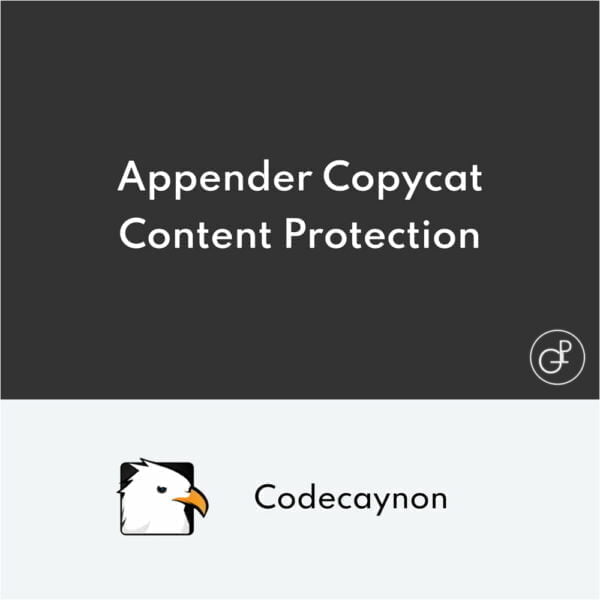 Appender Copycat Content Protection pour WordPress