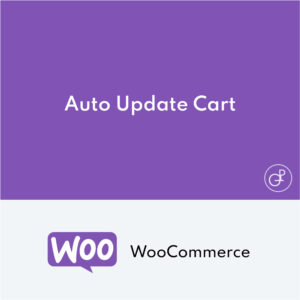 Auto Update Cart pour WooCommerce