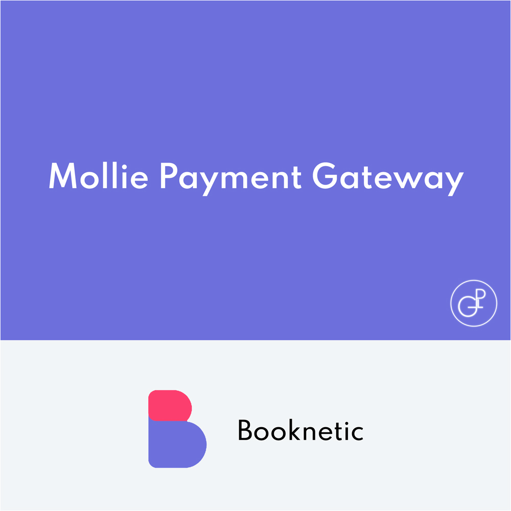 Mollie payment gateway pour Booknetic