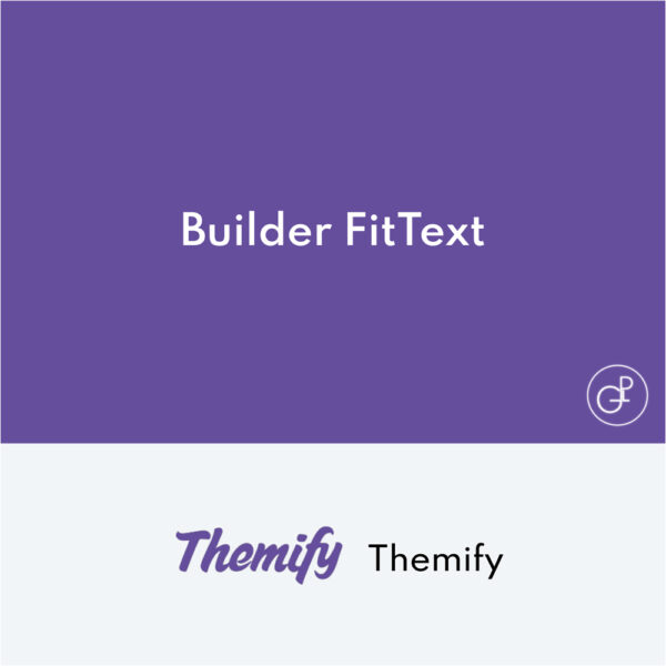 Themify Builder FitText