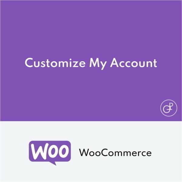 Customize My Account pour WooCommerce