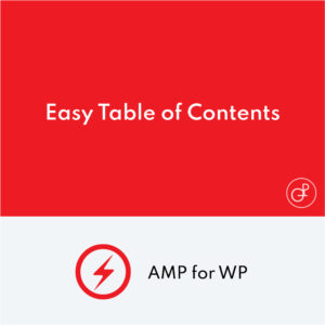 Easy Table of Contents pour AMP