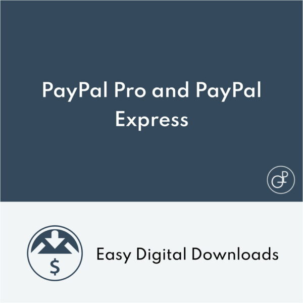 Easy Digital Downloads PayPal Pro et PayPal Express