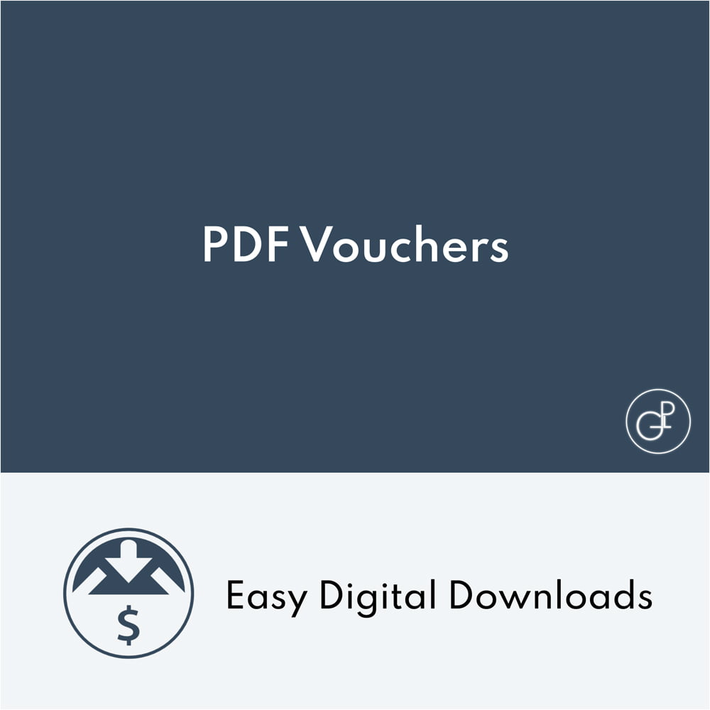 Easy Digital Downloads PDF Vouchers