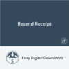 Easy Digital Downloads Resend Receipt