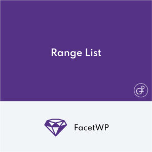 FacetWP Range List