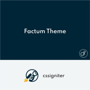 CSS Igniter Factum WordPress Theme