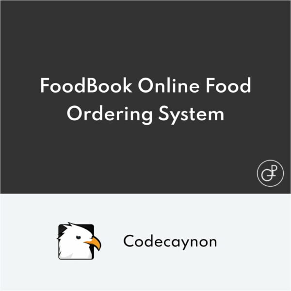 FoodBook Online Food Ordering System pour WordPress