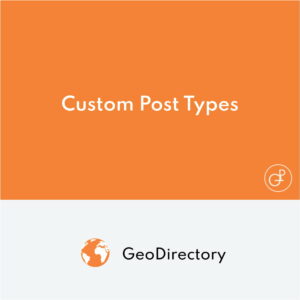 GeoDirectory Custom Post Types