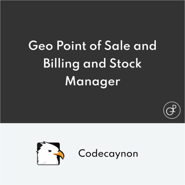 Geo POS Point of Sale et Billing et Stock Manager Application