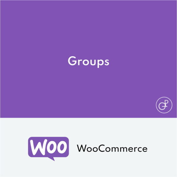 Groups pour WooCommerce