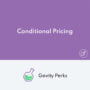 Gravity Perks Conditional Pricing