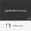 Jeg Weather Forecast Addon pour Elementor et WPBakery