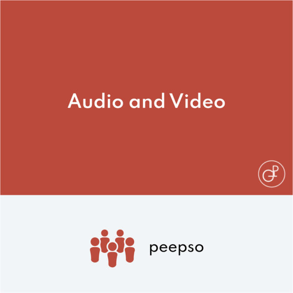 PeepSo Audio et Video