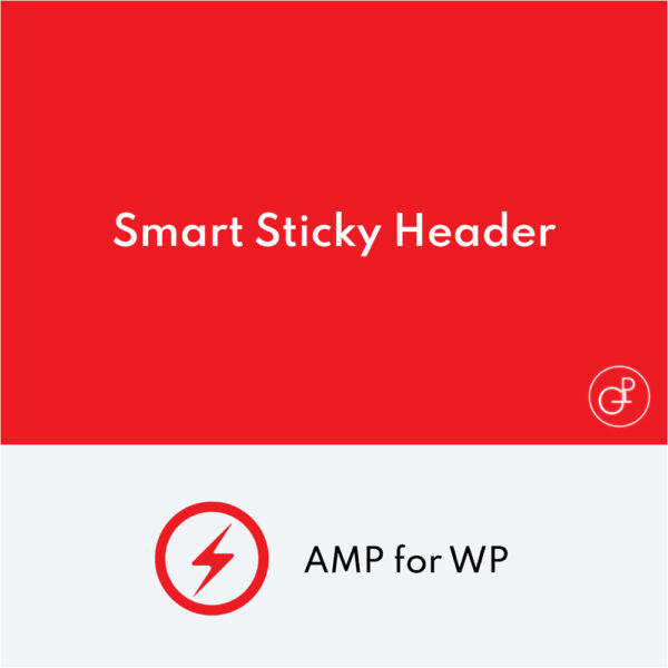 Smart Sticky Header pour AMP