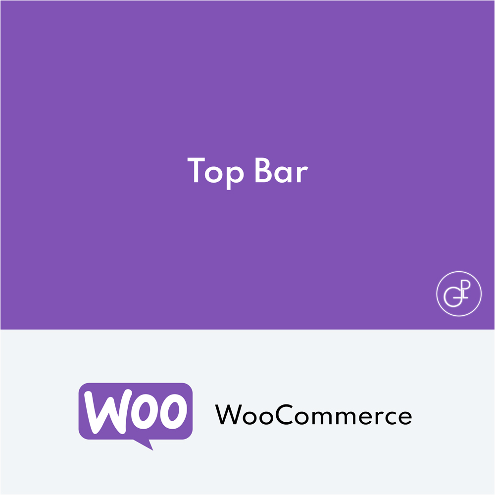 Top Bar pour WooCommerce
