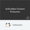 UnGrabber Content Protection pour WordPress