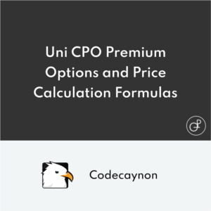 Uni CPO Premium Options et Price Calculation Formulas