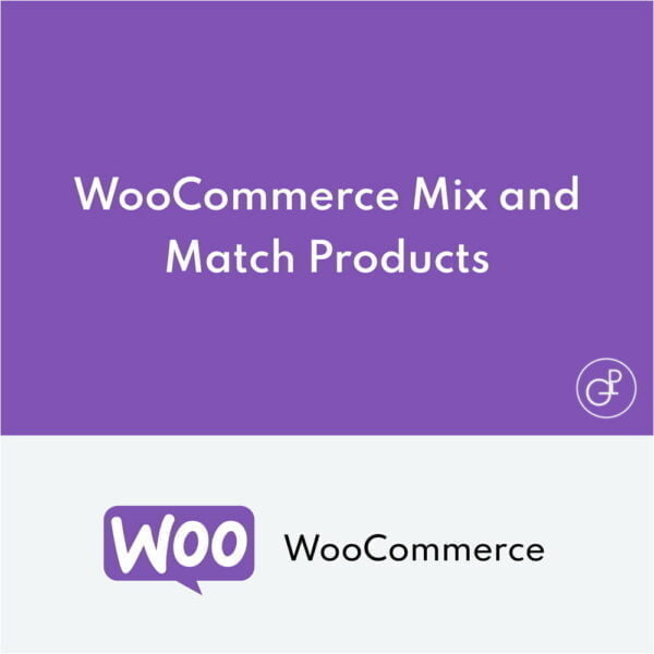 WooCommerce Mix et Match Products