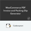 WooCommerce PDF Invoice et Packing Slip Generator