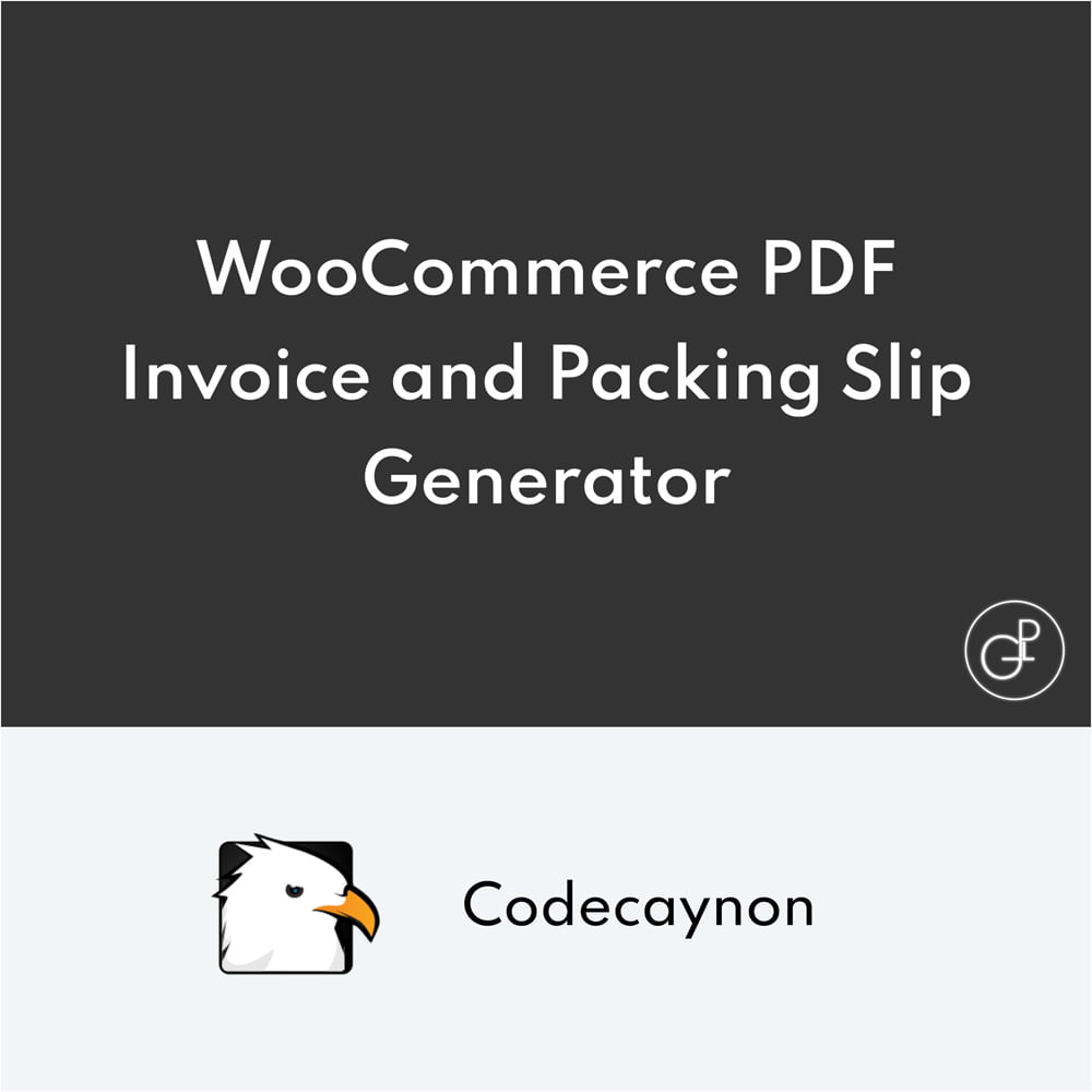 WooCommerce PDF Invoice et Packing Slip Generator