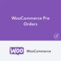 WooCommerce Pre Orders