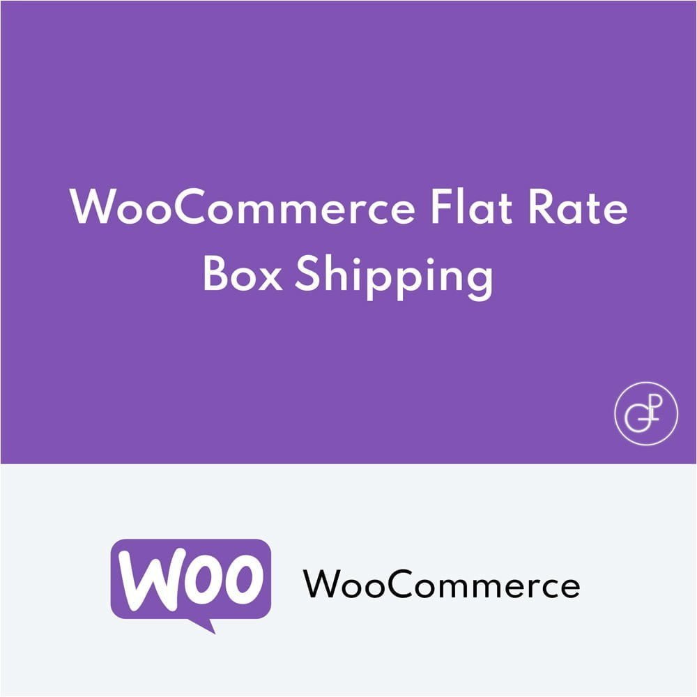 WooCommerce Flat Rate Box Shipping