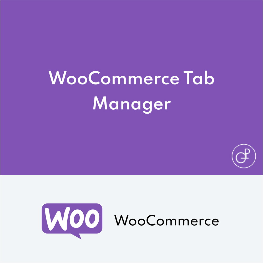 WooCommerce Tab Manager