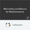 Warranties et Returns pour WooCommerce