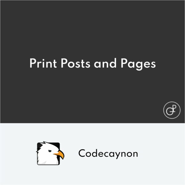 WordPress Print Posts et Pages (PDF)