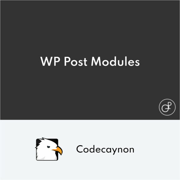 WP Post Modules pour NewsPaper et Magazine Layouts