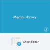 WP Sheet Editor Media Library