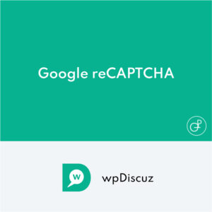 wpDiscuz Google reCAPTCHA