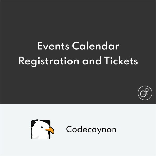 WordPress Events Calendar Registration et Tickets
