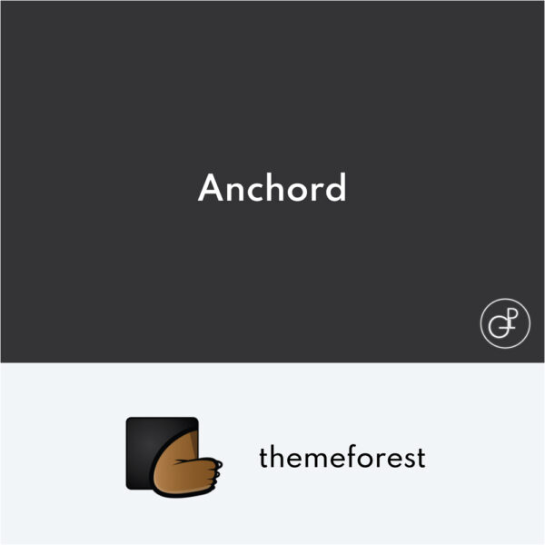 Anchord Creative Agency Portfolio et Freelancer WordPress Theme