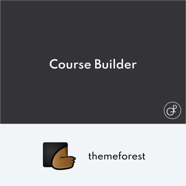 Course Builder et LMS WordPress Theme