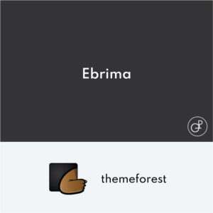 Ebrima Minimal et Creative WooCommerce WP Theme