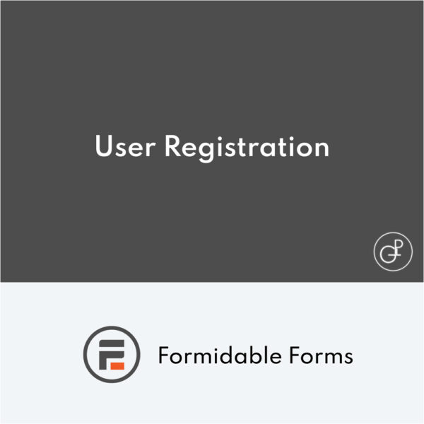 Formidable Forms User Registration