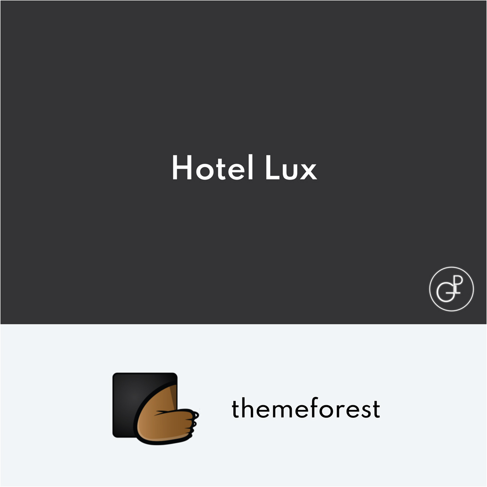Hotel Lux Resort et SPA WordPress Theme